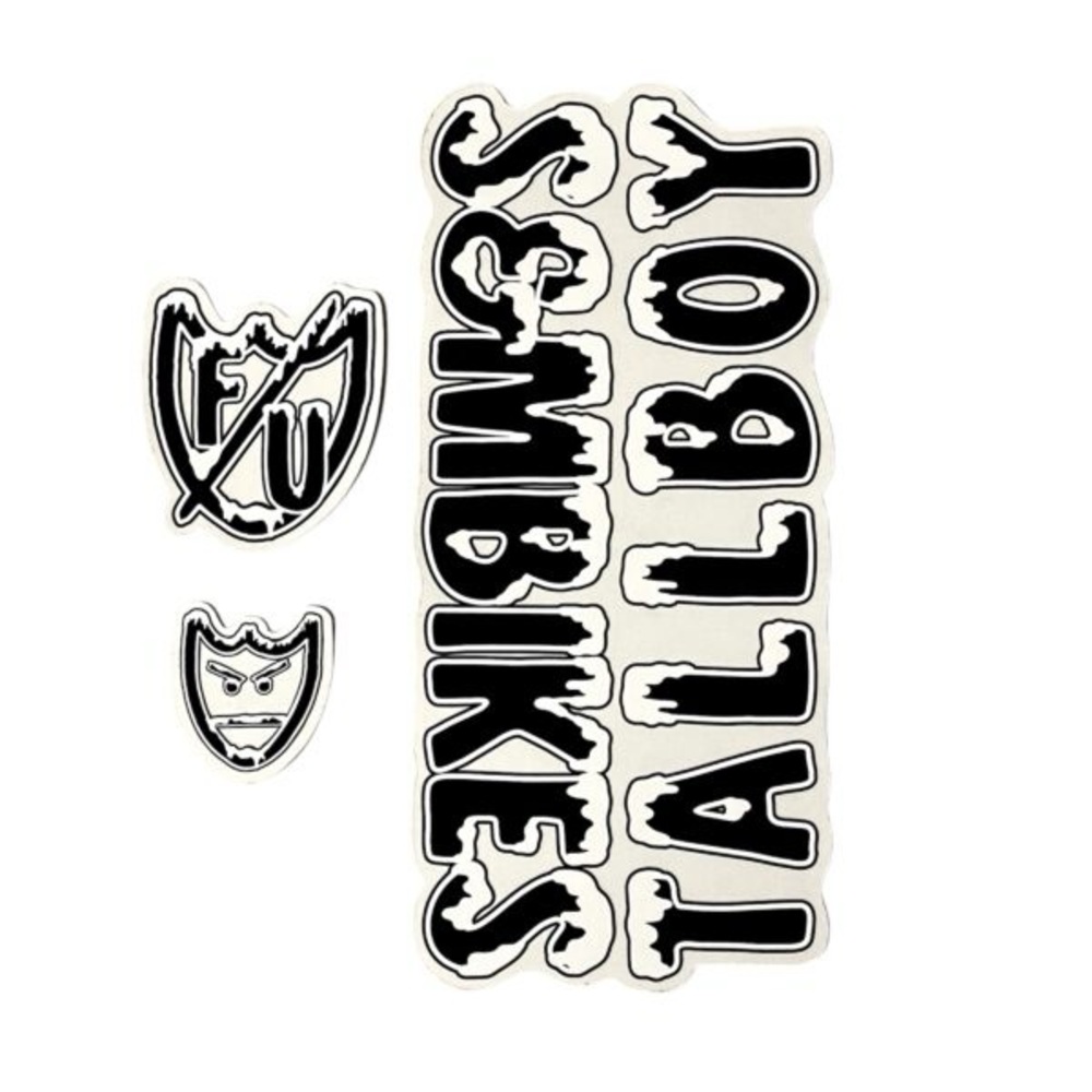 S&M Bikes Tallboy Sticker Set